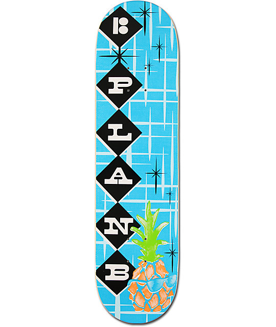 Plan B x Zumiez Couch Tour 2013 Pineapple 8.0" Skateboard Deck at